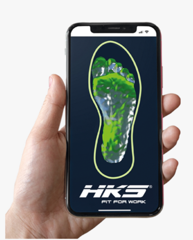 App zur Fußvermessung